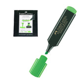 Marcador Faber Castell Textliner 1548 Fluor Verde | Faber Castell | Pack 10 Unidades
